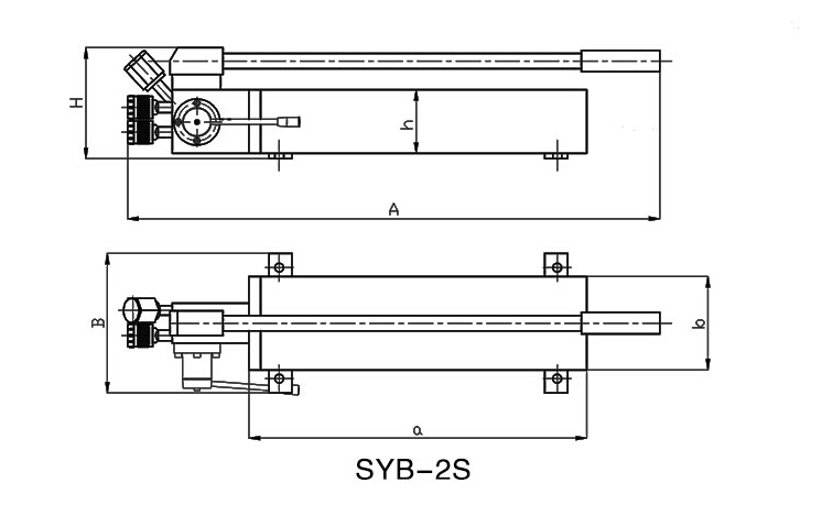 SYB-2S超高液压手动泵